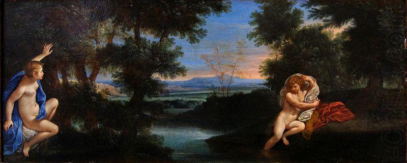 Francesco Albani Hermaphroditus and Salmacis china oil painting image